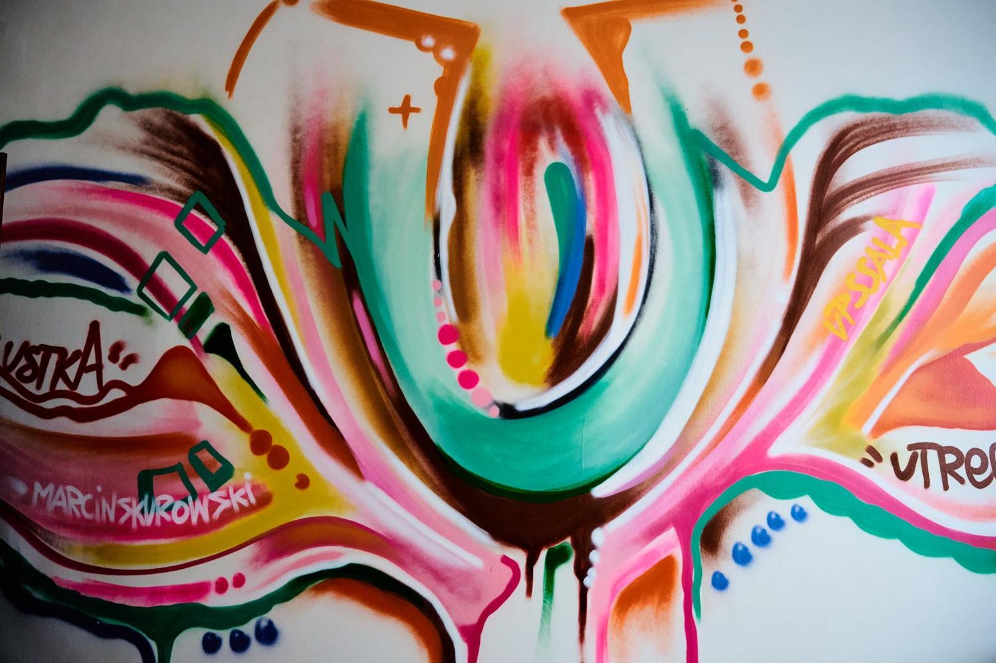 Hostel Graffiti Krakkó Kültér fotó